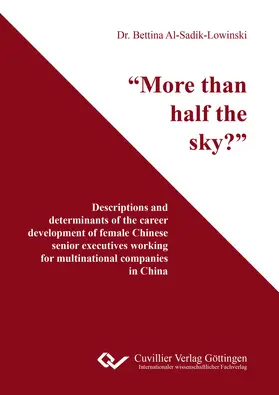 Al-Sadik-Lowinski |  “More than half the sky?” | eBook | Sack Fachmedien