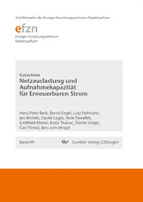 Beck |  Netzauslastung und Aufnahmekapazität für Erneuerbaren Strom | eBook | Sack Fachmedien