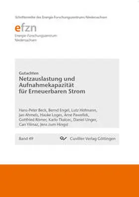Beck |  Netzauslastung und Aufnahmekapazität für Erneuerbaren Strom | Buch |  Sack Fachmedien