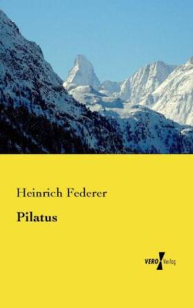 Federer |  Pilatus | Buch |  Sack Fachmedien
