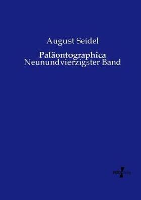 Seidel |  Paläontographica | Buch |  Sack Fachmedien