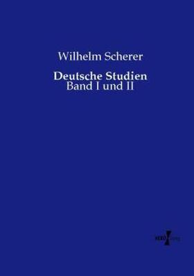 Scherer |  Deutsche Studien | Buch |  Sack Fachmedien