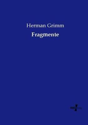 Grimm |  Fragmente | Buch |  Sack Fachmedien