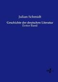 Schmidt |  Geschichte der deutschen Literatur | Buch |  Sack Fachmedien