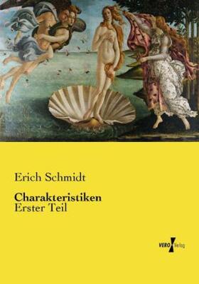 Schmidt |  Charakteristiken | Buch |  Sack Fachmedien