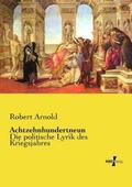 Arnold |  Achtzehnhundertneun | Buch |  Sack Fachmedien