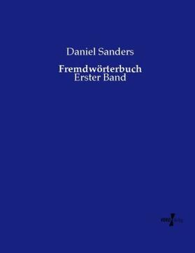 Sanders |  Fremdwörterbuch | Buch |  Sack Fachmedien