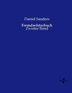 Sanders |  Fremdwörterbuch | Buch |  Sack Fachmedien