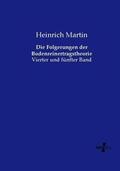Martin |  Die Folgerungen der Bodenreinertragstheorie | Buch |  Sack Fachmedien