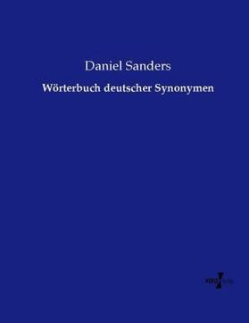 Sanders |  Wörterbuch deutscher Synonymen | Buch |  Sack Fachmedien