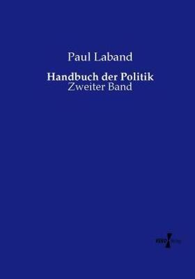 Laband |  Handbuch der Politik | Buch |  Sack Fachmedien