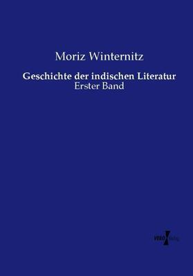 Winternitz |  Geschichte der indischen Literatur | Buch |  Sack Fachmedien
