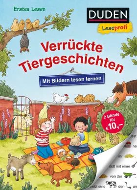Holthausen / Fischer-Hunold |  Duden Leseprofi - Mit Bildern lesen lernen: Verrückte Tiergeschichten | Buch |  Sack Fachmedien