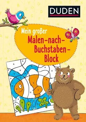 Braun |  Duden: Mein großer Malen-nach-Buchstaben-Block | Buch |  Sack Fachmedien