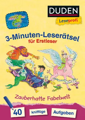 Moll |  Duden Leseprofi - 3-Minuten-Leserätsel für Erstleser: Zauberhafte Fabelwelt | Buch |  Sack Fachmedien