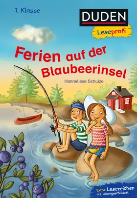 Schulze |  Duden Leseprofi - Ferien auf der Blaubeerinsel, 1. Klasse | Buch |  Sack Fachmedien