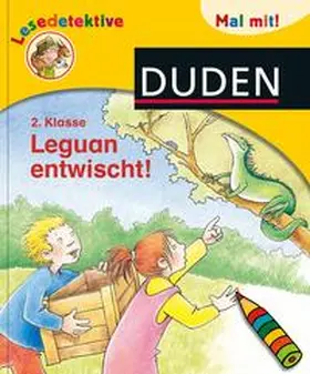 Hagemann |  Duden Lesedetektive. Mal mit! Leguan entwischt!, 2. Klasse | Buch |  Sack Fachmedien