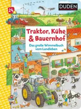 Braun | Traktor, Kühe & Bauernhof: Das große Wimmelbuch vom Landleben | Buch | 978-3-7373-3638-3 | www.sack.de