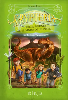 Lenk |  Krypteria 04 - Jules Vernes geheimnisvolle Insel. Im Reich des Tyrannosaurus | Buch |  Sack Fachmedien