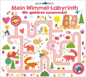  Glücksfisch: Mein Wimmel-Labyrinth: Wir gehören zusammen! | Buch |  Sack Fachmedien