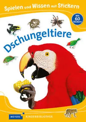  Spielen und Wissen mit Stickern – Dschungeltiere | Buch |  Sack Fachmedien