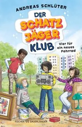 Schlüter |  Der Schatzjäger-Klub - Vier für ein neues Fahrrad | Buch |  Sack Fachmedien