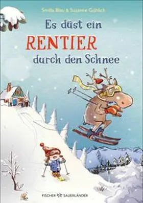 Blau |  Es düst ein Rentier durch den Schnee | Buch |  Sack Fachmedien