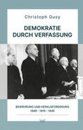 Gusy |  Demokratie durch Verfassung | Buch |  Sack Fachmedien
