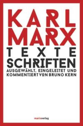Marx / Kern |  Texte Schriften | Buch |  Sack Fachmedien