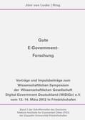 von Lucke |  Gute E-Government-Forschung | Buch |  Sack Fachmedien