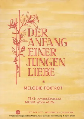 Bormann / Müller |  Der Anfang einer jungen Liebe | eBook | Sack Fachmedien
