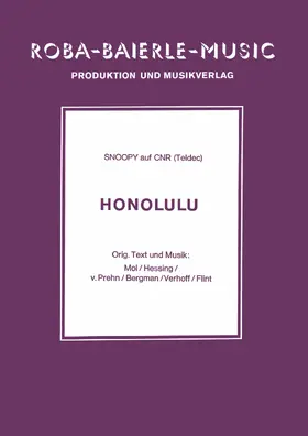 Mol / Hessing / Verhoff |  Honululu | eBook | Sack Fachmedien