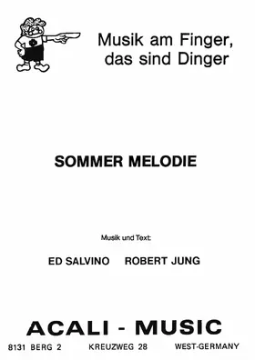 Salvino / Jung / Music |  Sommer Melodie | eBook | Sack Fachmedien
