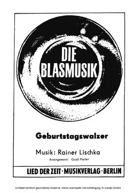 Lischka / Pfeifer |  Geburtstagswalzer | eBook | Sack Fachmedien