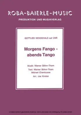 Böhm / Chambosse / Kirsten |  Morgens Fango - abends Tango | eBook | Sack Fachmedien