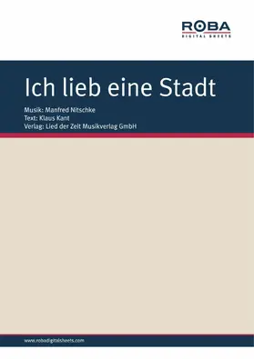 Nitschke / Kant |  Ich lieb eine Stadt | eBook | Sack Fachmedien
