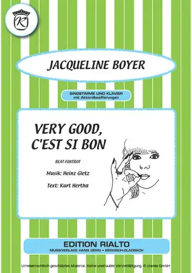 Hertha / Gietz / Boyer |  Very good, c'est si bon | eBook | Sack Fachmedien