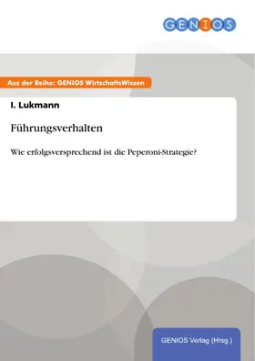 Lukmann |  Führungsverhalten | eBook | Sack Fachmedien