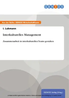 Lukmann |  Interkulturelles Management | eBook | Sack Fachmedien