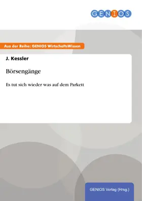 Kessler | Börsengänge | E-Book | www.sack.de