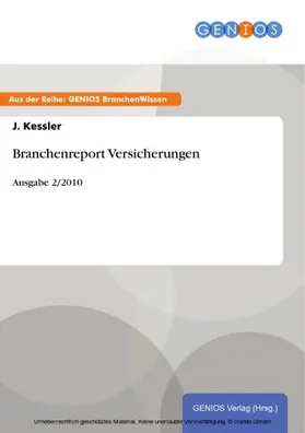 Kessler |  Branchenreport Versicherungen | eBook | Sack Fachmedien