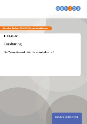 Kessler |  Carsharing | eBook | Sack Fachmedien