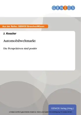 Kessler |  Automobilweltmarkt | eBook | Sack Fachmedien