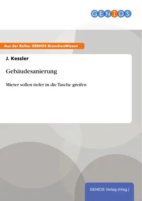 Kessler |  Gebäudesanierung | eBook | Sack Fachmedien
