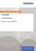 Schneider |  Solarwirtschaft | eBook | Sack Fachmedien