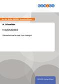 Schneider |  Solarindustrie | eBook | Sack Fachmedien