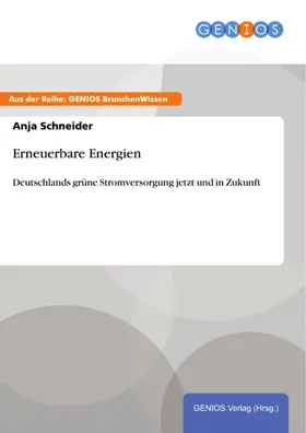 Schneider |  Erneuerbare Energien | eBook | Sack Fachmedien