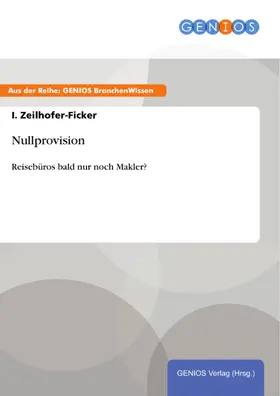 Zeilhofer-Ficker |  Nullprovision | eBook | Sack Fachmedien