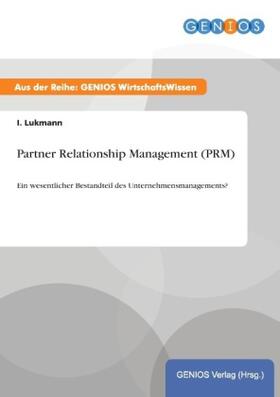 Lukmann |  Partner Relationship Management (PRM) | Buch |  Sack Fachmedien