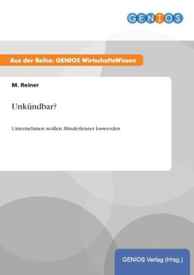 Reiner | Unkündbar? | Buch | 978-3-7379-3761-0 | www.sack.de